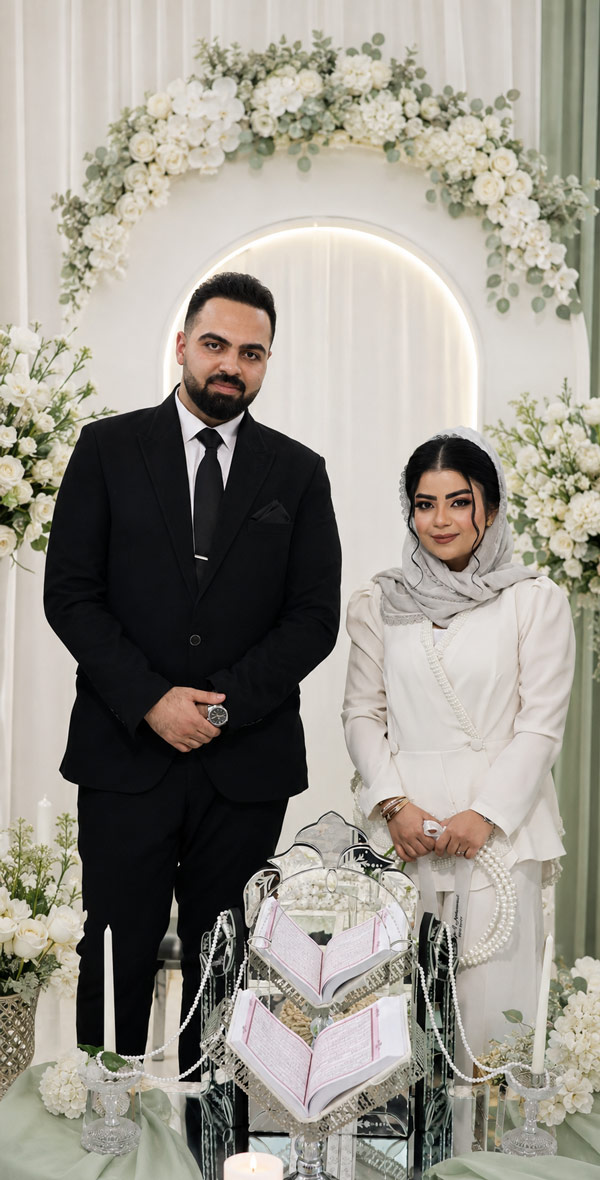 عکس عروس و داماد ۳